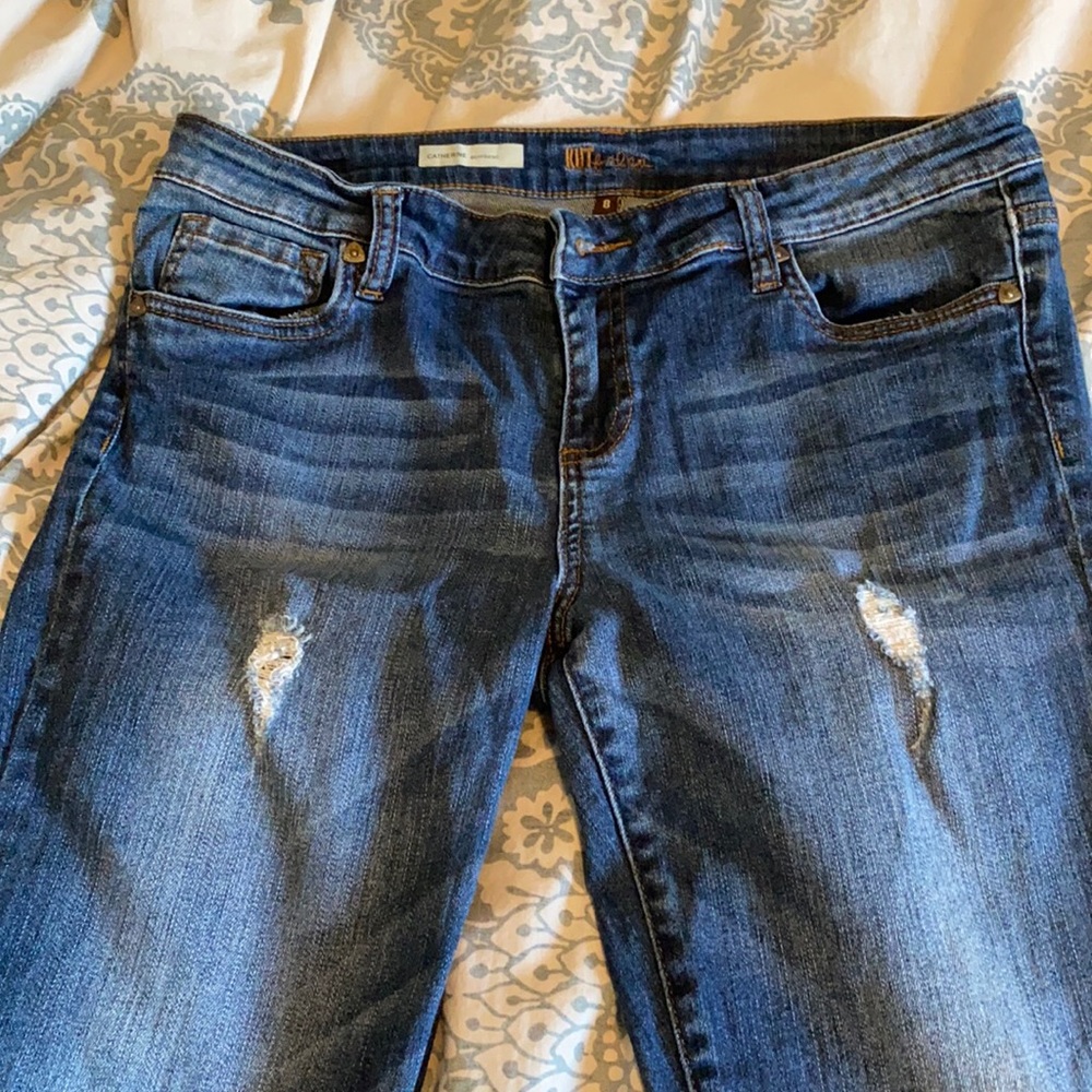 Kut from the kloth Catherine boyfriend jeans, size 8